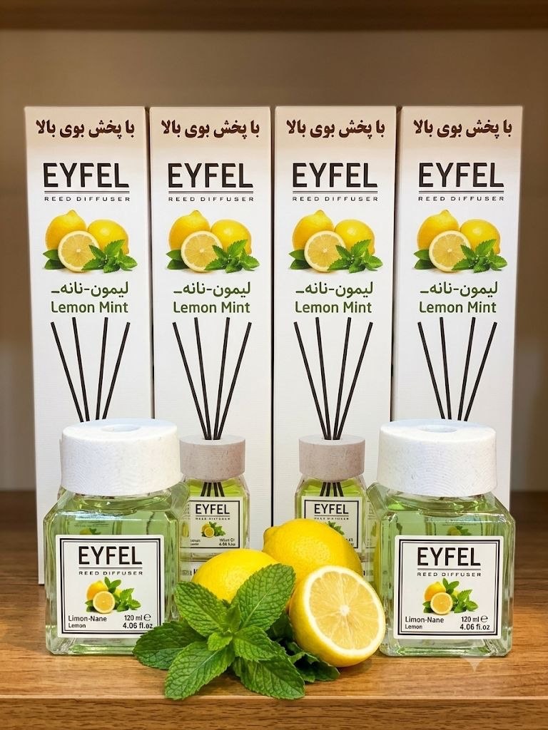 خوشبو کننده شیشه لهستان رایحه لیمو نعنا